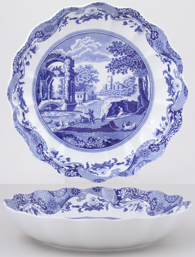 Dish fluted